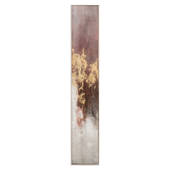 Slim Variation of Gold & Rose 27x152 cm