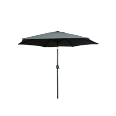Garden Umbrella with Tilt 3M – Dark Grey