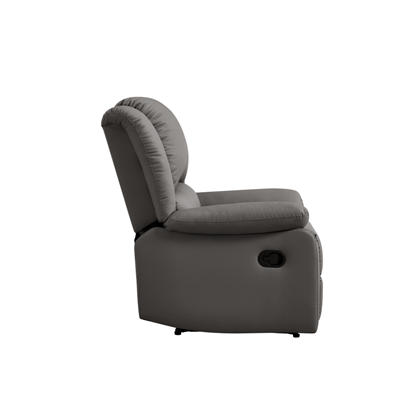 Manual Recliner Chair - Grey