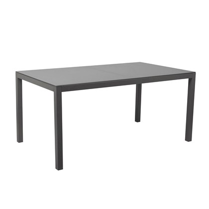 Aluminium Dining Table 160x90x74cm Dark Grey