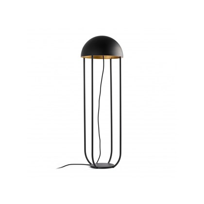 Jellyfish Black And Gold Floor Lamp