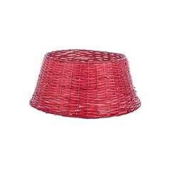 Nevin Red Round Collar Basket S