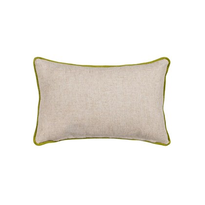 Linen-Cotton Leaves Cushion 45x30