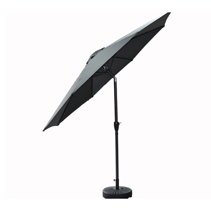 Aluminium Crank Umbrella 300cm Dark Grey