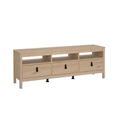 Madrid TV Unit 3 Drawers Oak