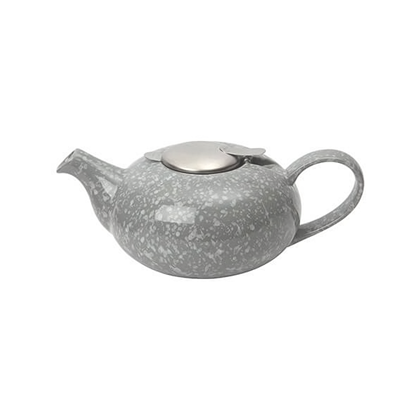 London Pottery Pebble Filter 4 Cup Teapot Speckled Gloss Grey