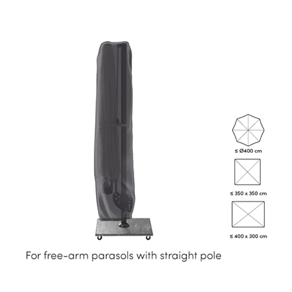 Free-Arm Parasol Cover H292x60 65 - Anthracite