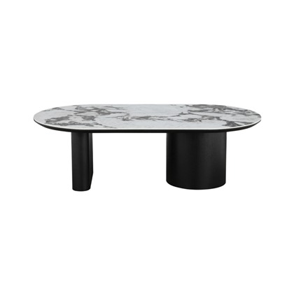 Coffee Table 1300x700x400 - Black & White