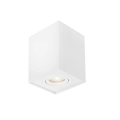 Rende White Aluminium Ceiling Light