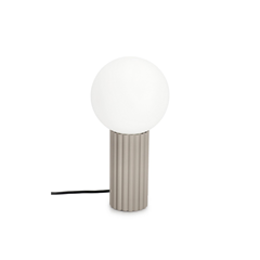 Grey Table Lamp H30