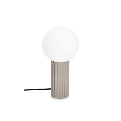 Grey Table Lamp H30