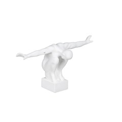 Decor Figure White Polyresin