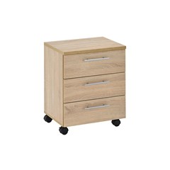 Roll Container - Sonoma Oak