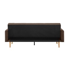 Sofa Bed 3-Seater - Brown
