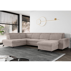 Corner Sofa XL Right - Dark Beige