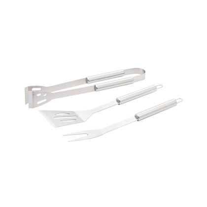 BBQ Cutlery 3 Pcs Set - Inox