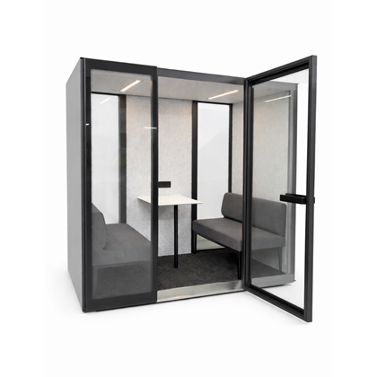 Acoustic Booth Meeting – Grey