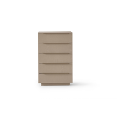 Bedroom Set 200x180cm - Cream & Dark Walnut