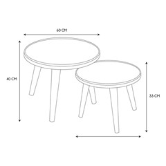 Table Gigogne Felix X2 M1