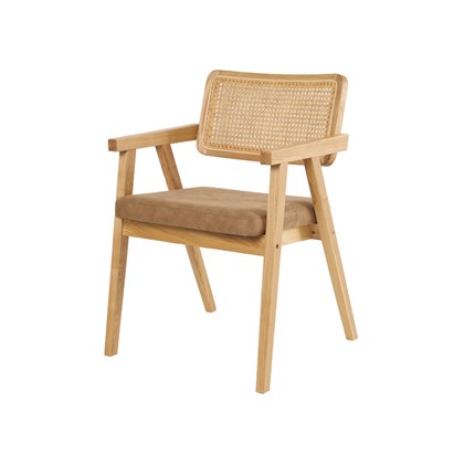 Dining Armchair - Brown