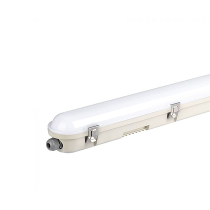 48W LED WP Lamp Fitting 150CM Samsung Chip Milky Cover