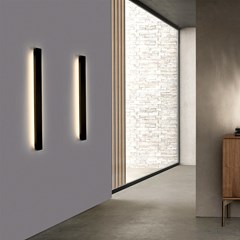 Fosca Wall Light Black Led 1x30w