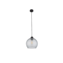 Devon Hanging Lamp – Black & Graphite