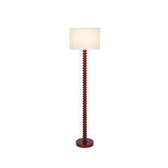 Floor Light – Dark Red/White