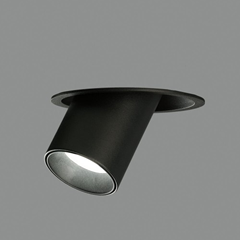 Gina Recessed Spotlight Black GU10