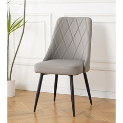 Dinning Chair Light Grey W48xd59xh93cm