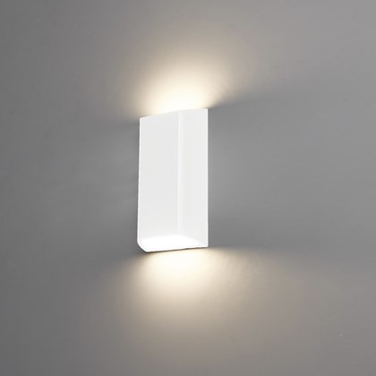 Plastic Wall Light Up & Down White 220-240v IP65