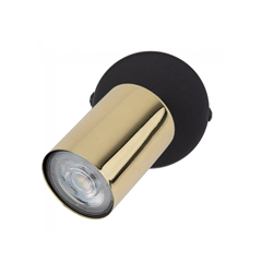 Spotlight Lamp 1 Light – Black & Gold