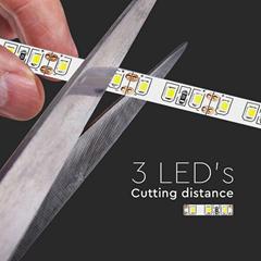 LED Strip 12V 8W-M IP20 3000K 5m