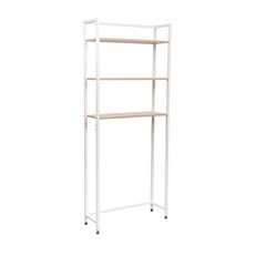 Bathroom Rack 3 Shelves in Metal and Wood