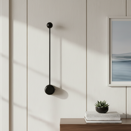 Wall Lamp L100mm H700mm Black