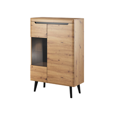 Cabinet 2 Doors 2 Drawers – Artisan Oak