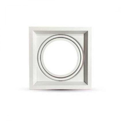 Downilighter AR111 Square Housing White