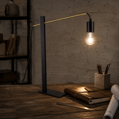 Table Lamp H50 - Black