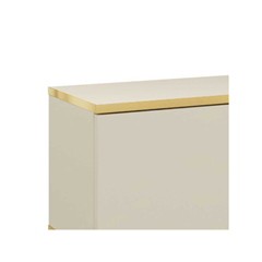 TV Unit with Gold Legs 175 – Beige