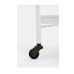 White Twin Trolley W-Tray