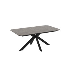 Dining Table Extendable 180-240x100x76cm - High Gloss