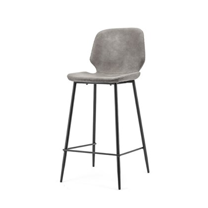 Seashell Stool Low Grey