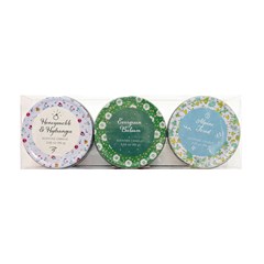 Scented Tin Candles Set of 3
