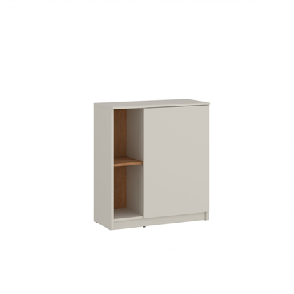 1D Chest of Drawers – Cashmere & Oak Caramel