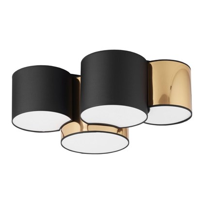 Ceiling Lamp Mona 4 Panels E27 Gold