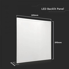 LED Backlit Panel 36W 600x600mm 4000K