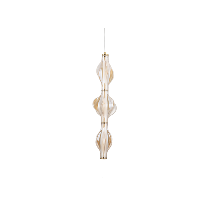 Elva Pendant Lamp Brass LED
