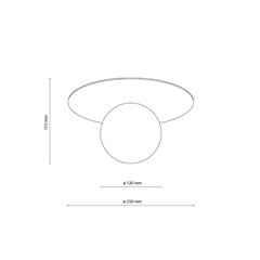 Wall Lamp G9 Beige