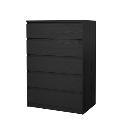 Naia Chest 5 drawers Black