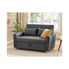 Pullout Sofa Bed - Dark Grey